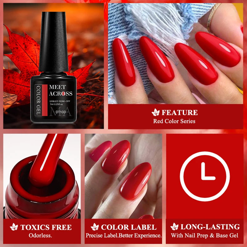 Zayvero Gel Nail Color – Salon-Quality UV Gel Polish (7ml)